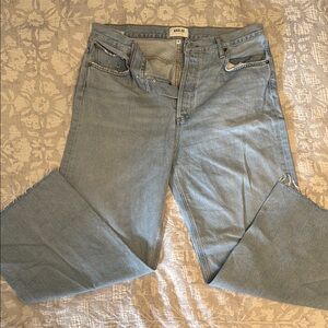 AGOLDE Women's Light Blue Jeans